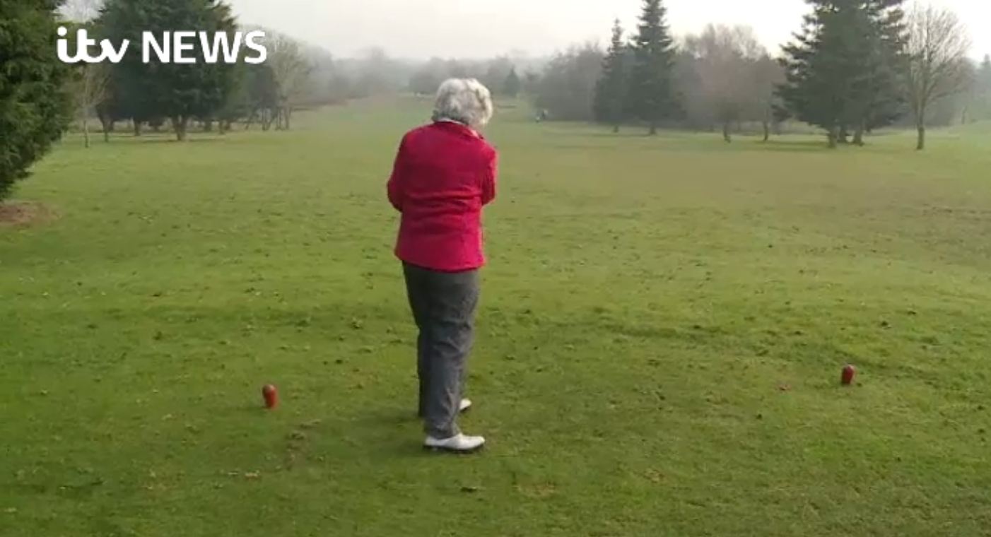 ITV profiles nonagenarian golfer