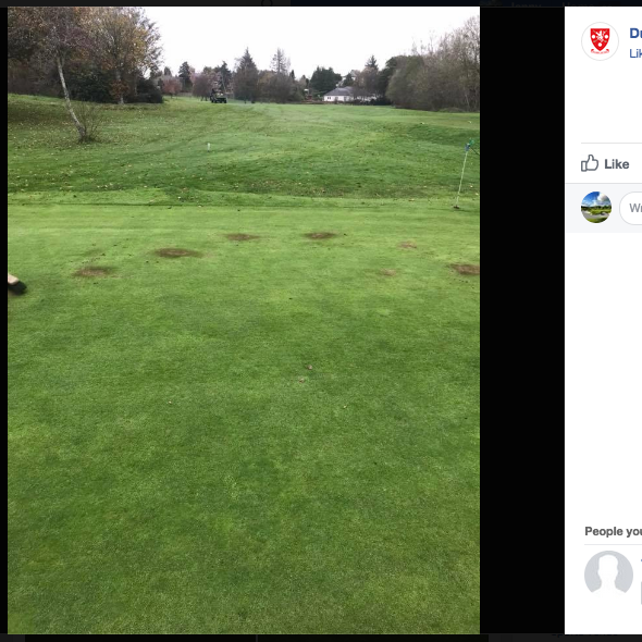 ‘Mindless’ attack renders golf green ‘unplayable’