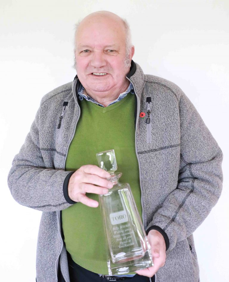 Greenkeeper Bill Mitchell retires – after 58 years at the same golf club