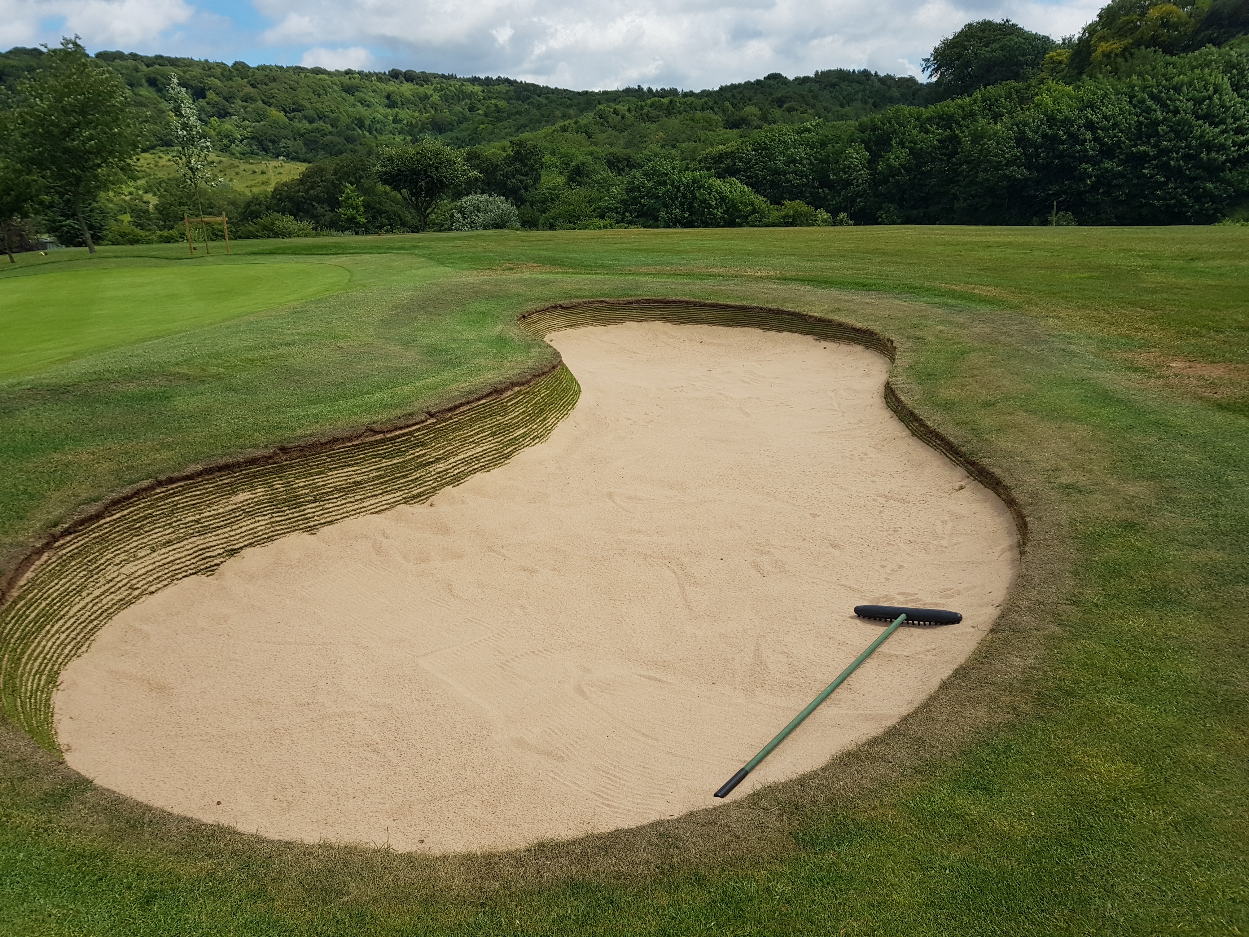 The Rules of Golf surrounding bunkers