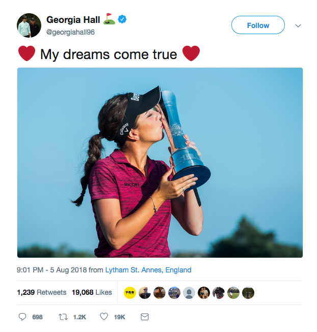 Review of the Ricoh Women’s British Open 2018