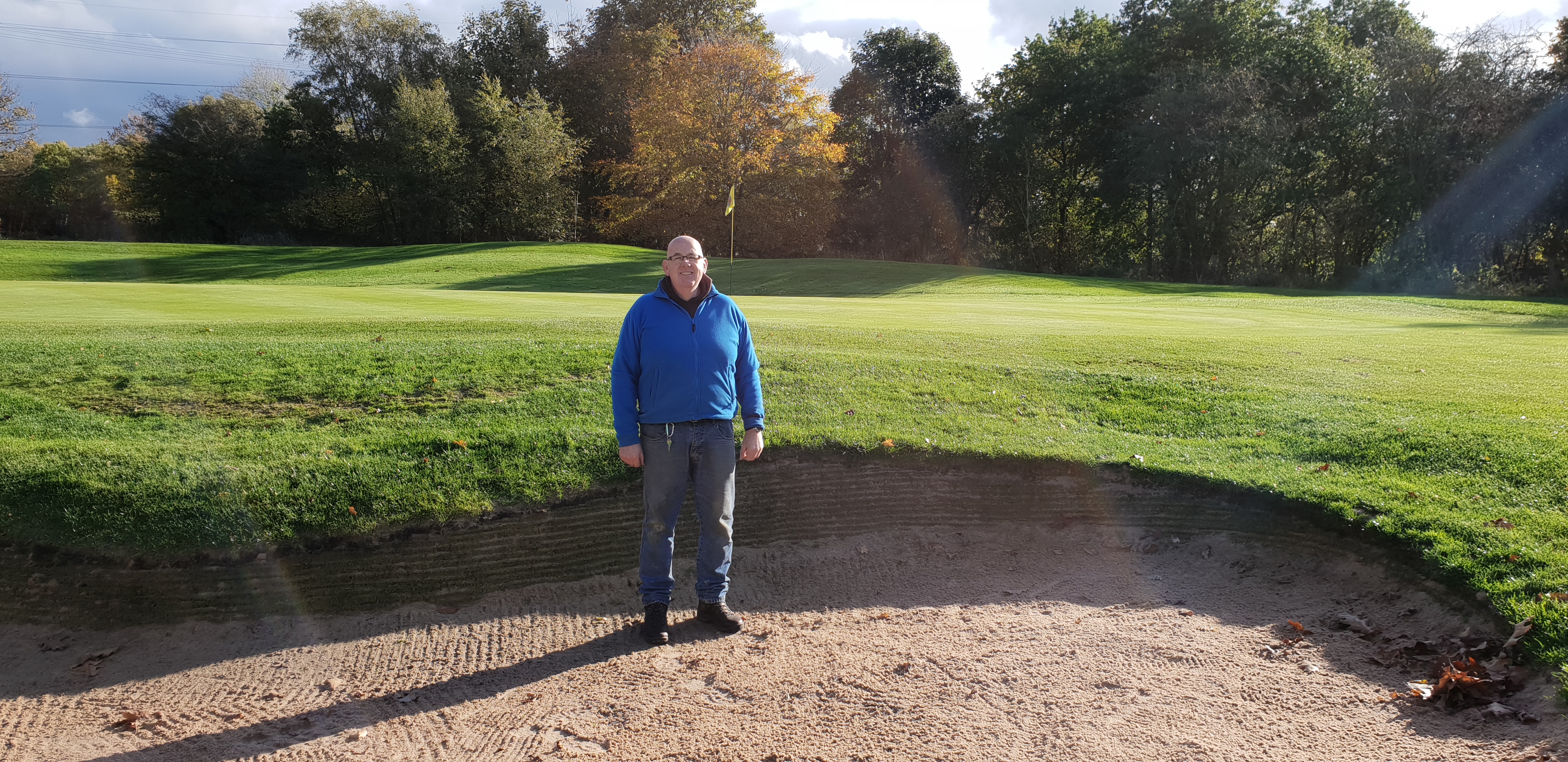 Meet the head greenkeeper: Mike Davie