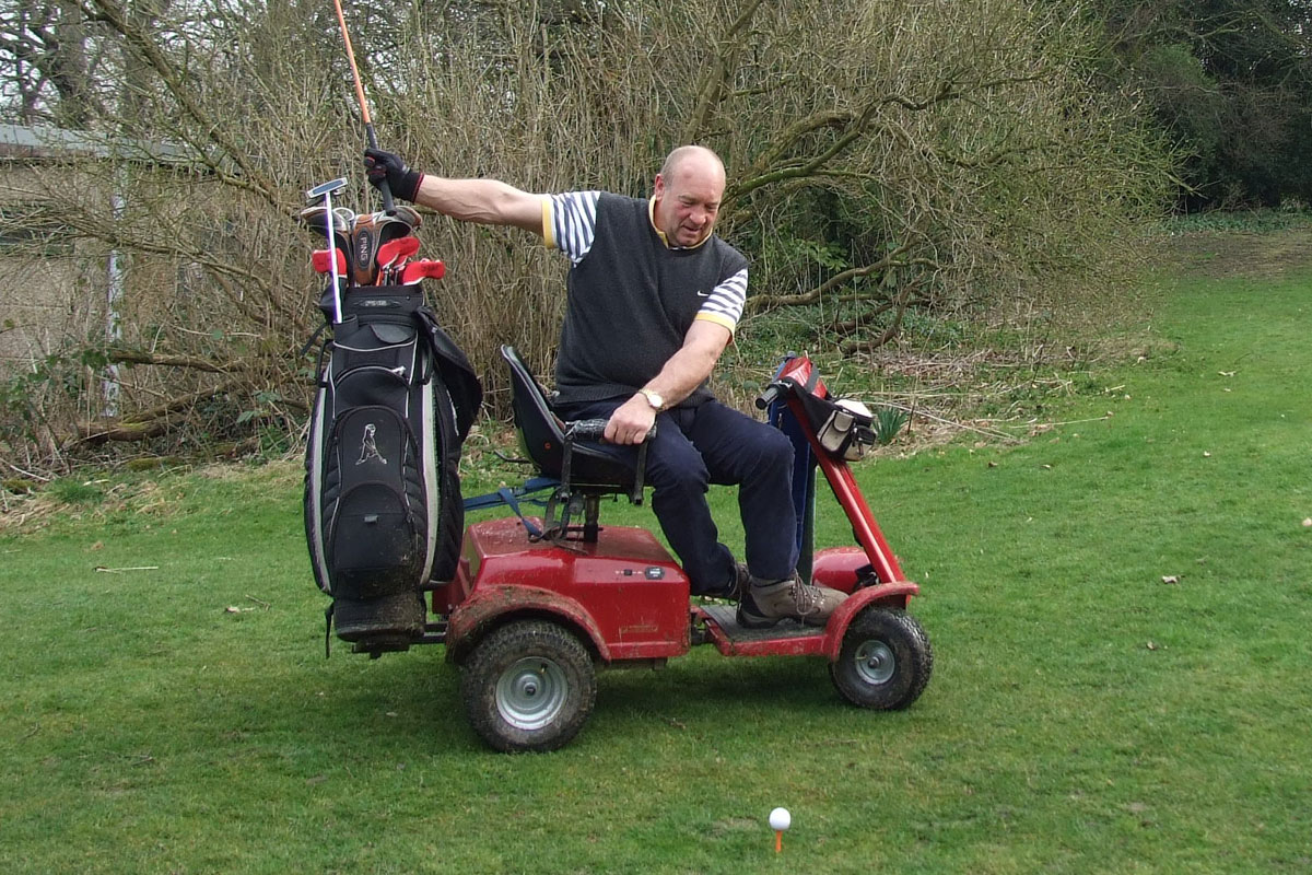 Golf club appoints wheelchair golfer as captain for first time