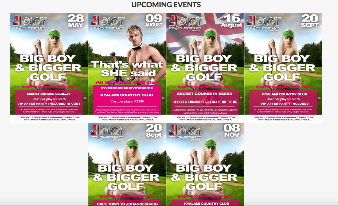 Naked women golf day slammed for taking ‘golf backwards’