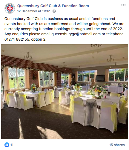 Yorkshire golf club could be sold – leaving a potential windfall for members