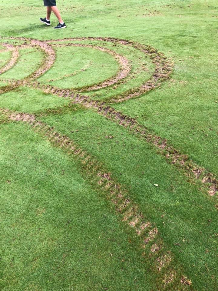 Quad bikers ‘tear up’ Lancashire golf course