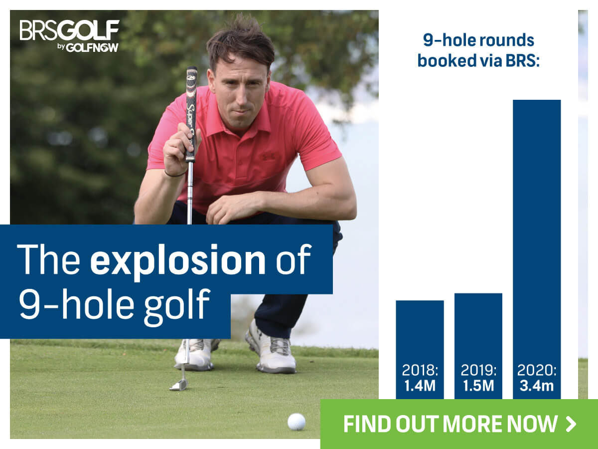 Participation in 9-hole golf has more than doubled in one year