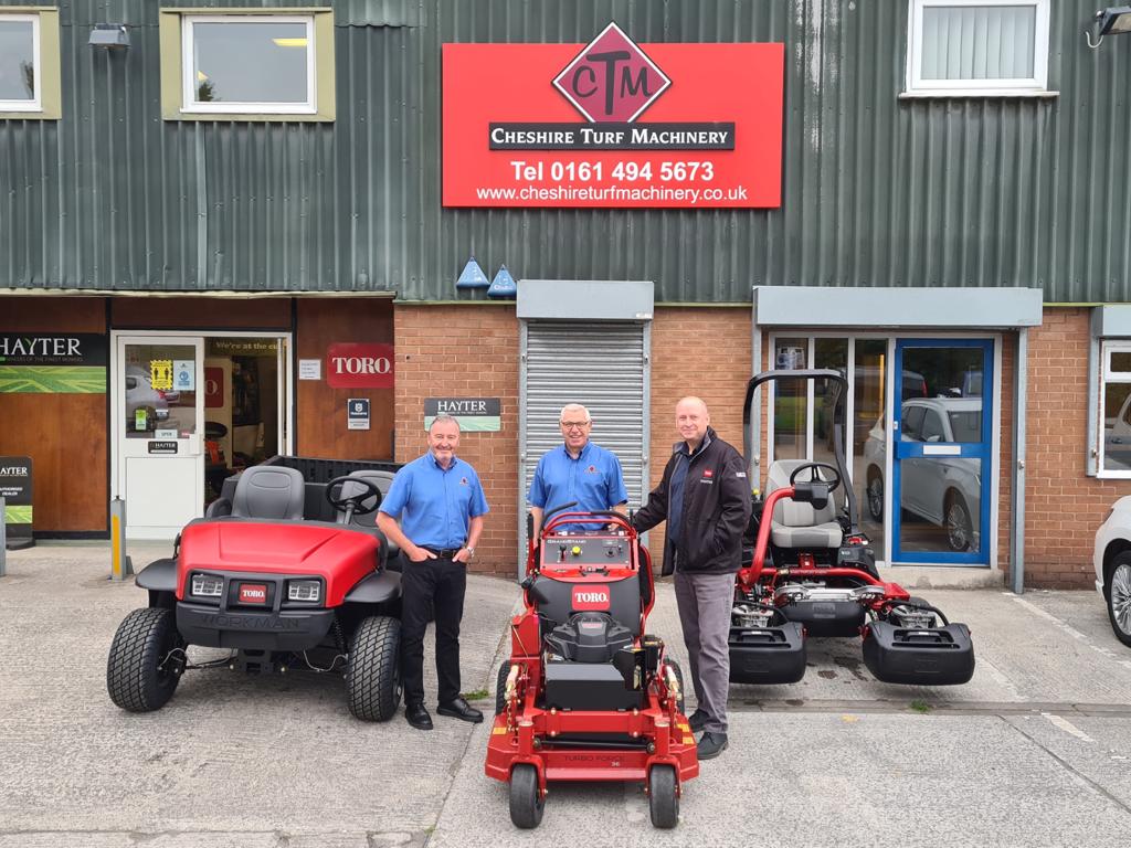 Cheshire Turf Machinery celebrates 25 year anniversary