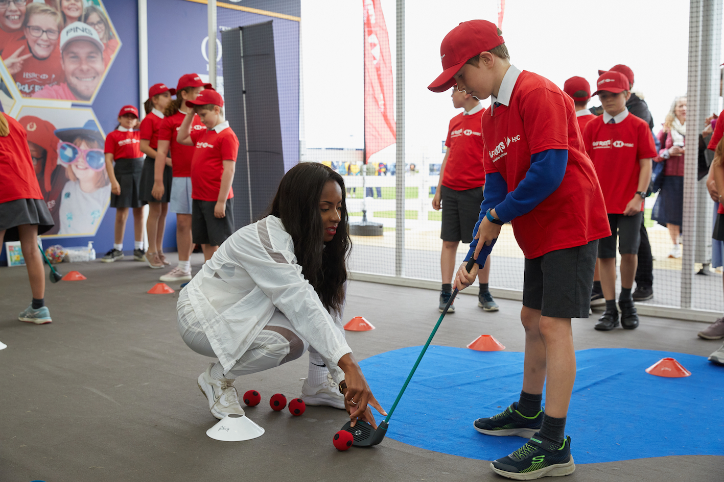New project to introduce children to golf launched at the Open
