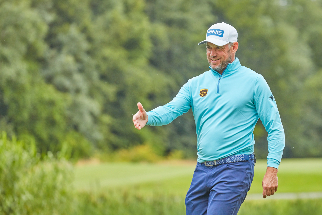 English golfers and their sponsors