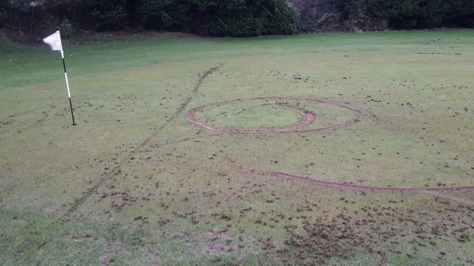 Two more golf clubs report vandalism