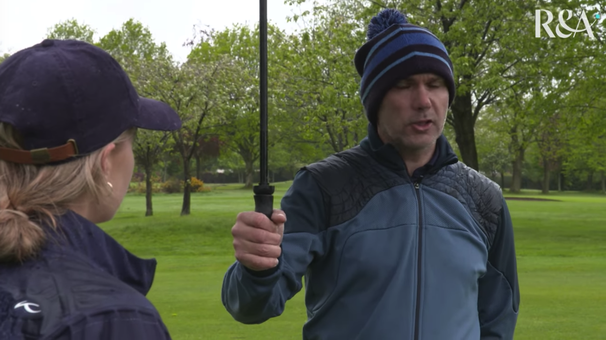 “When I’m playing golf I feel uncomplicated”