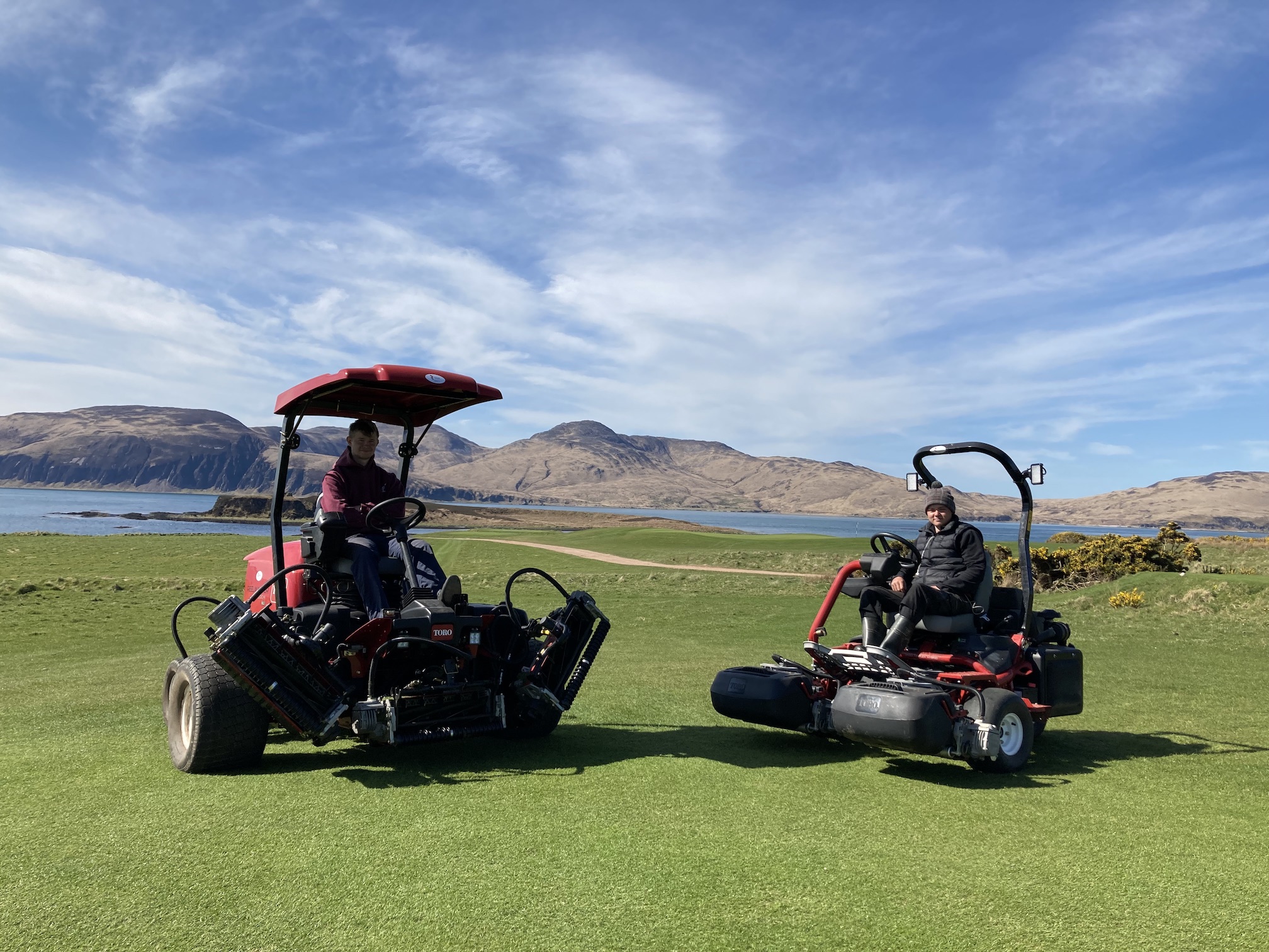 Ardfin Golf Club welcomes Toro to its sustainable island course