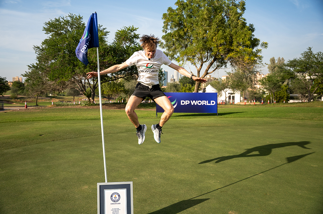 World record for fastest 9 hole round is broken