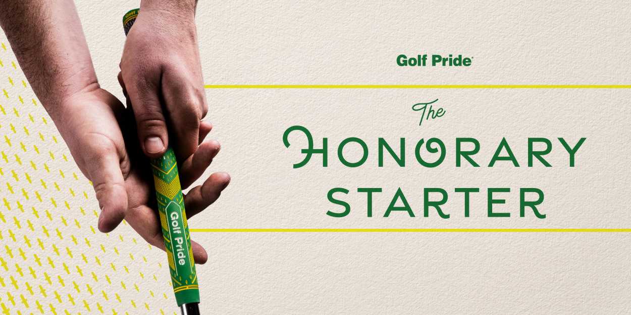 Golf Pride unveils the 2024 Honorary Starter grip