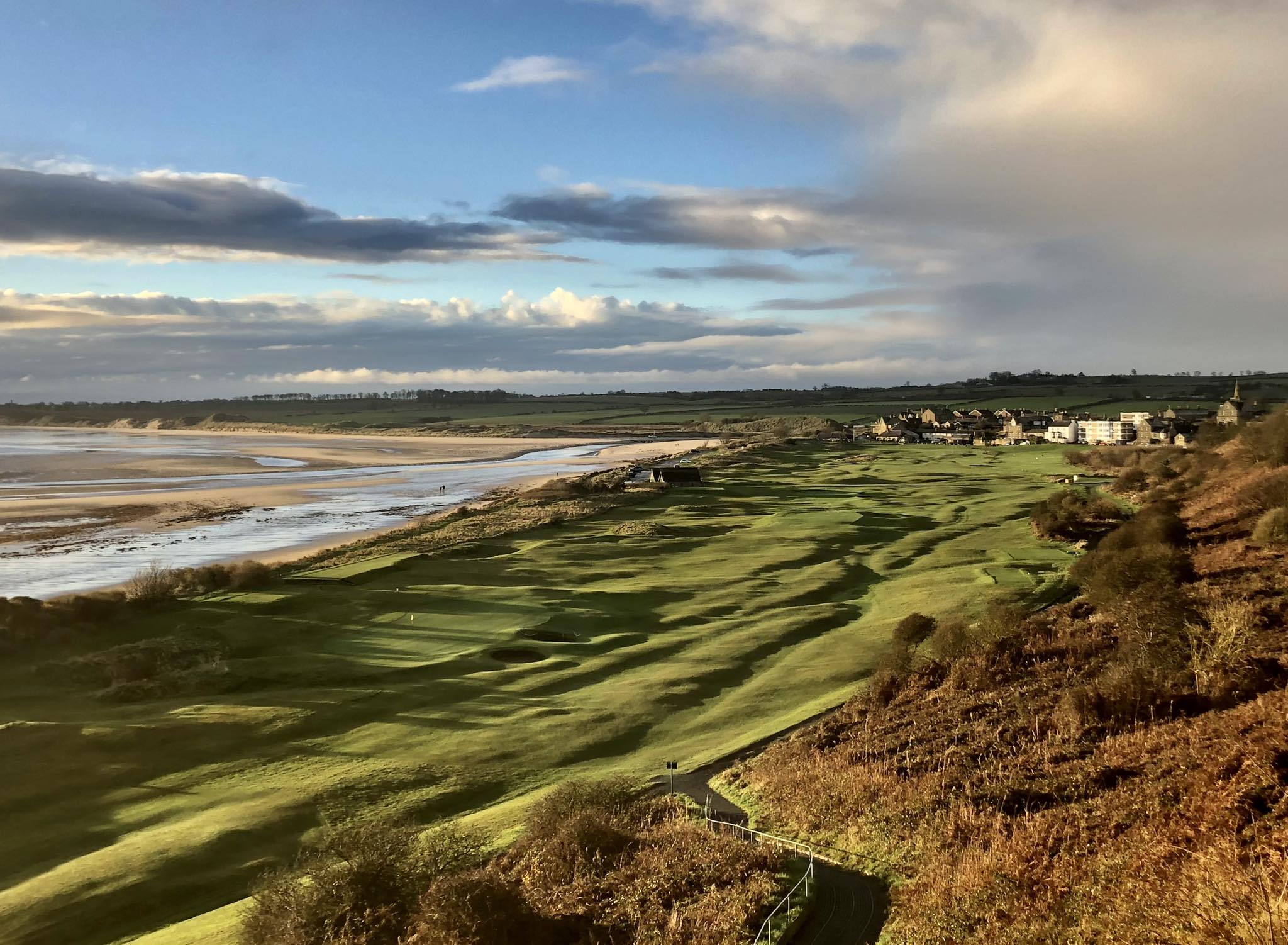 Historic venue loses half of fifth tee to coastal erosion
