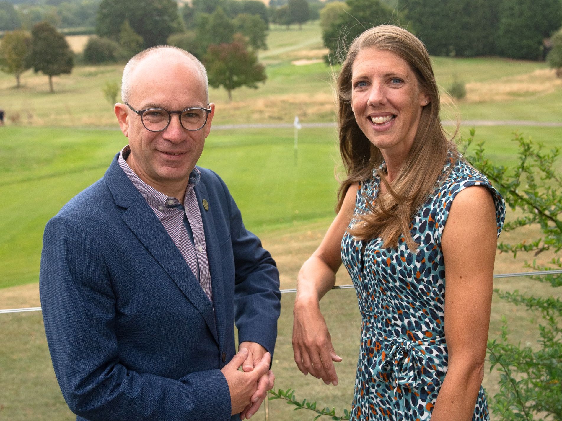 Meet the duo running Tewkesbury Park: Patrick Jones and Claire White
