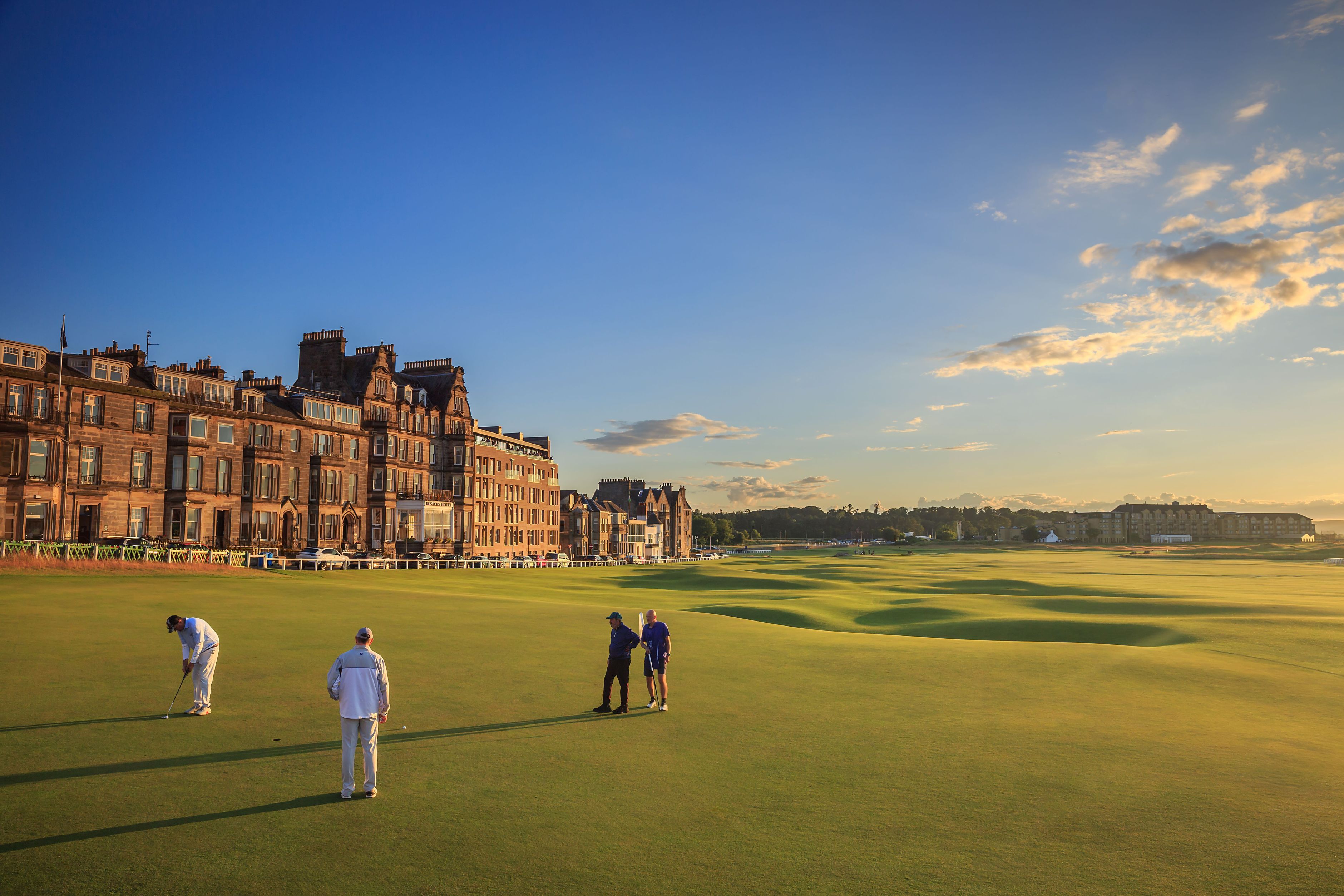 Digital queuing system used for first time at the Old Course in St Andrews