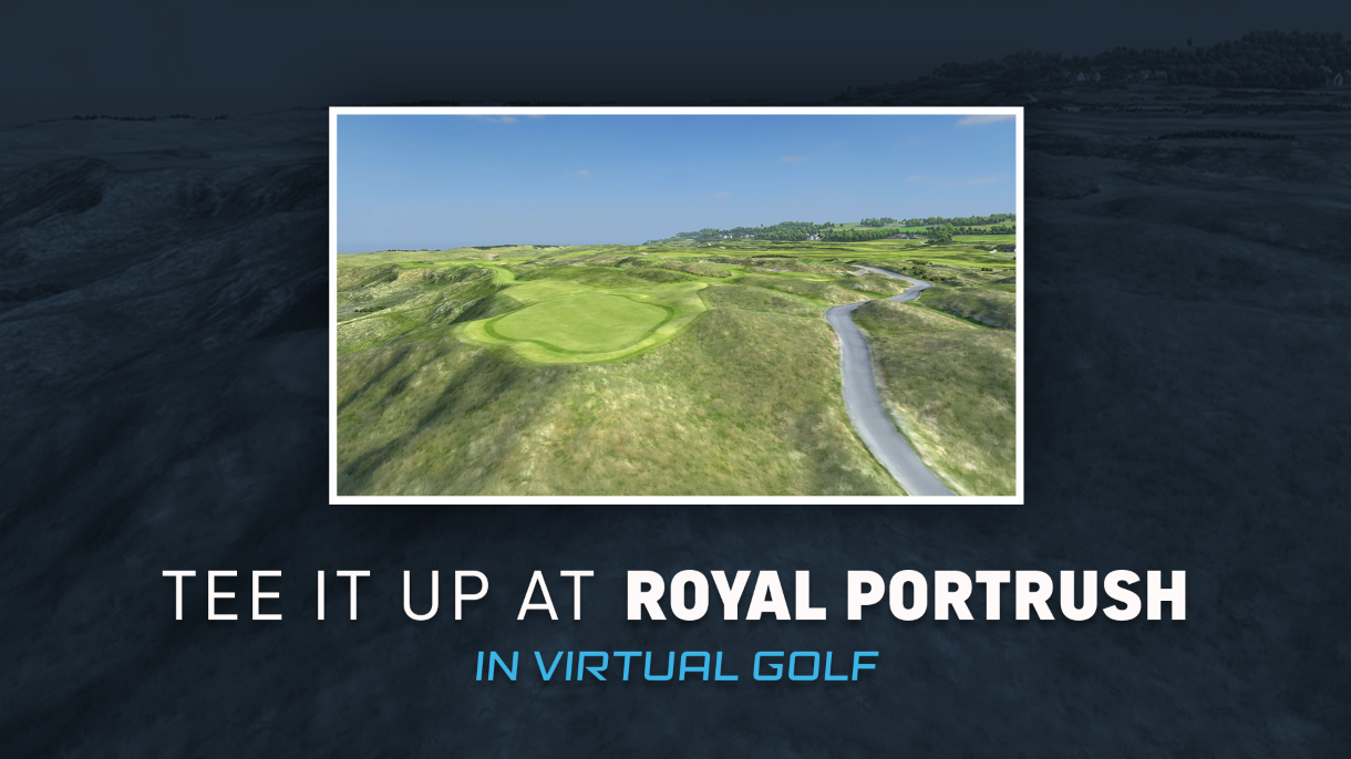 Royal Portrush course now available via Toptracer