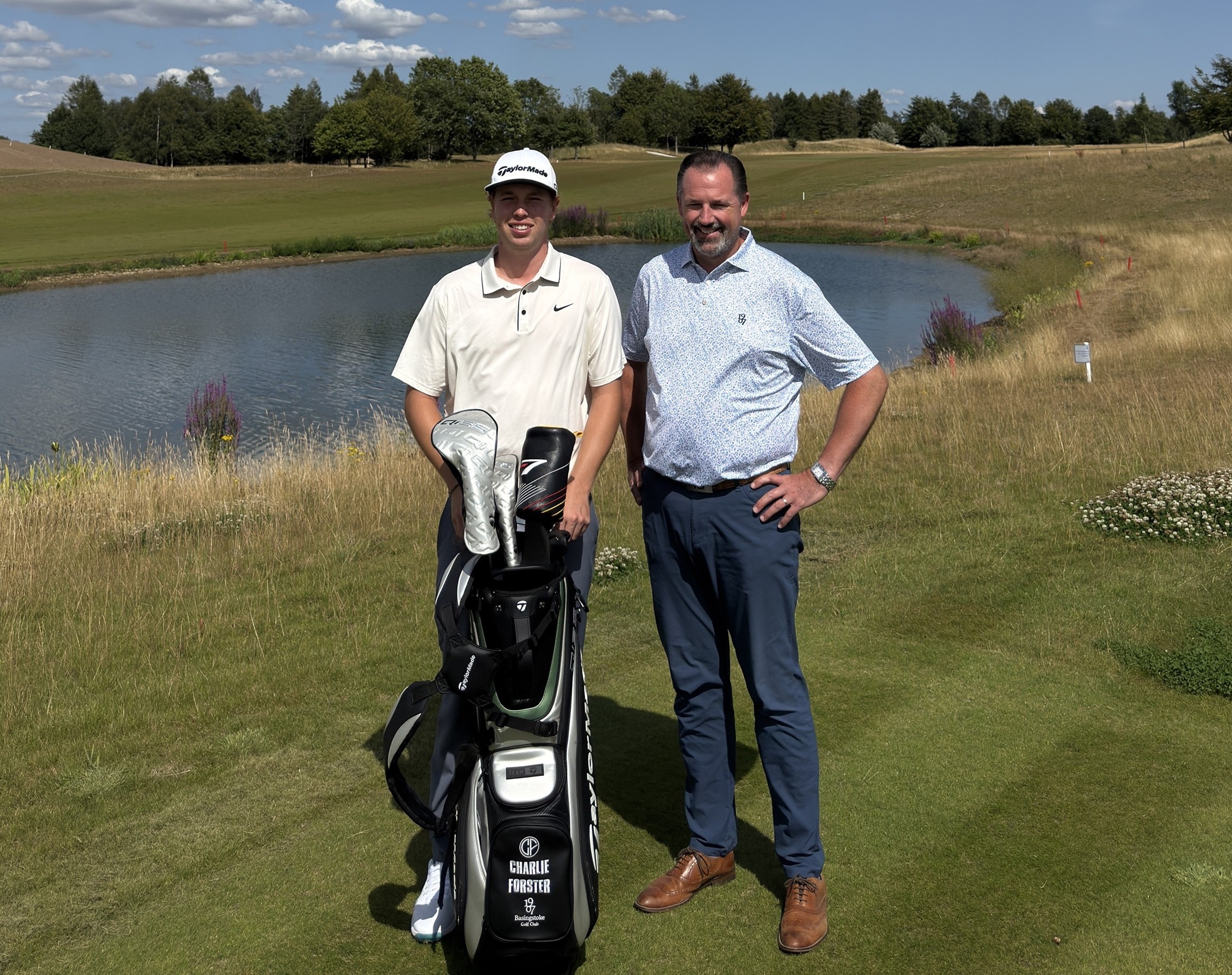 Charlie Forster named as ambassador for Basingstoke Golf Club