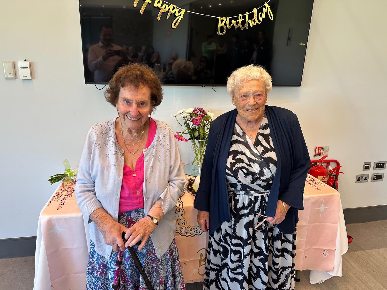 This golf club has two female members in their 100s