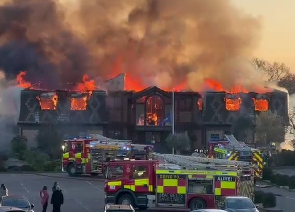 West Essex Golf Club fire started ‘accidentally’