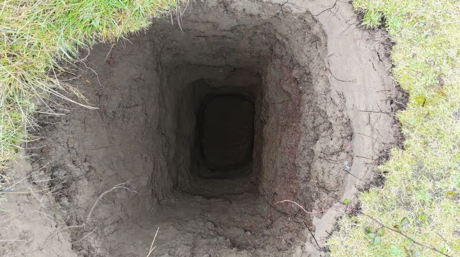 30-foot mining shaft opens on Perranporth Golf Club after heavy rain