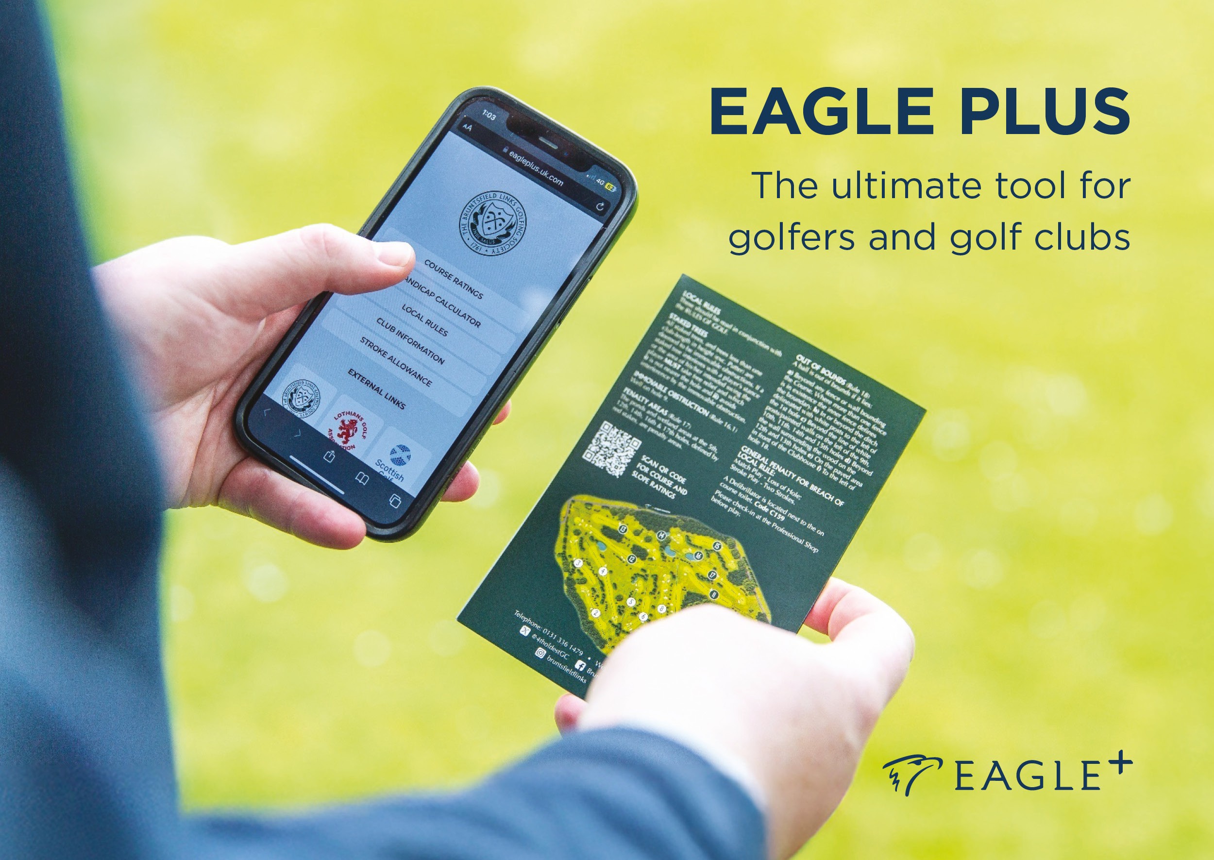 Eagle Plus: The instant digital solution for golf handicap accuracy