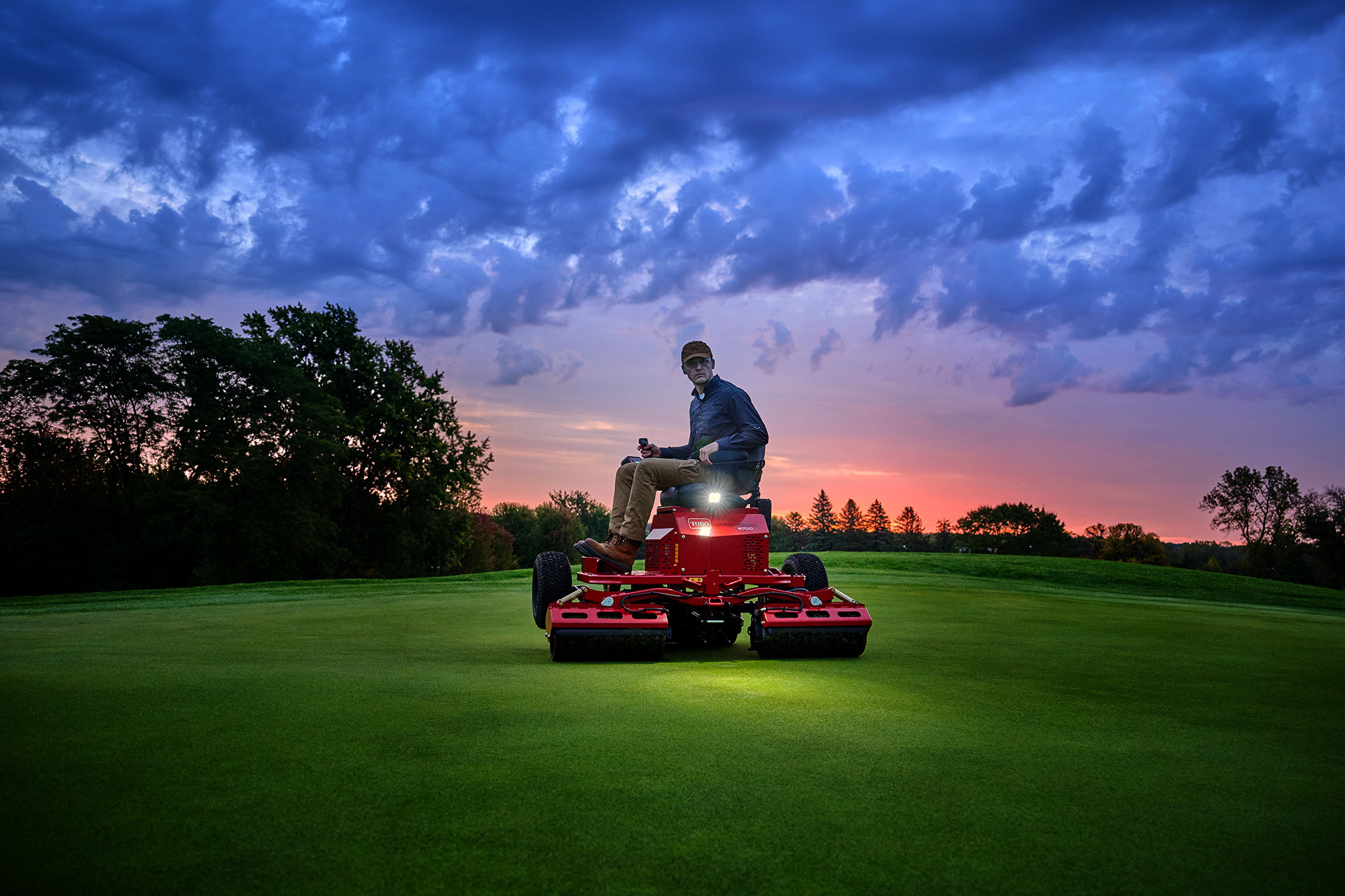 New Toro roller rolls in