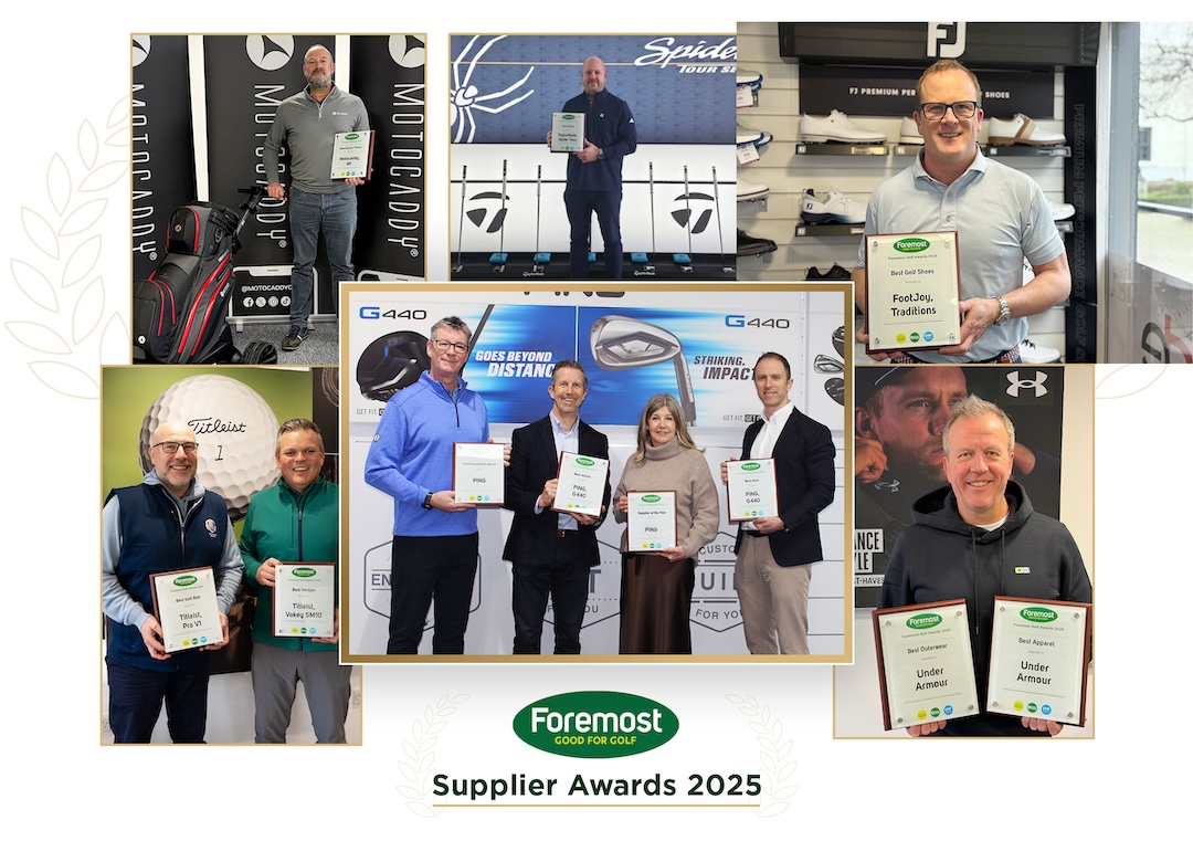 PING dominates Foremost Golf 2025 Supplier Awards with 16th win