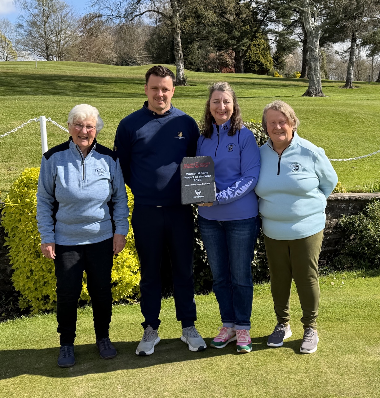 Whitchurch (Cardiff) Golf Club wins women and girls award